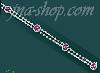 14K Gold 1.25ct Diamond & Ruby Bracelet