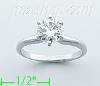 14K Gold 1ct Diamond Solitaire Ring