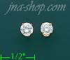 14K Gold 1ct Diamond Stud Earrings