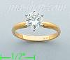 14K Gold 1ct Diamond Solitaire Ring