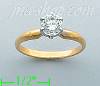 14K Gold 0.5ct Diamond Solitaire Ring