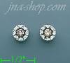 14K Gold 0.4ct Diamond Half Set Earrings