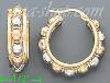 14K Gold Italian Fancy Earrings