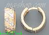 14K Gold Mini Hoop & Hinged Earrings