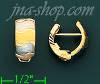 14K Gold Mini Hoop & Hinged Earrings