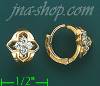 14K Gold Huggies Earrings