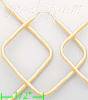 14K Gold Plain Hoop Earrings