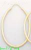 14K Gold Plain Hoop Earrings