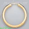 14K Gold Dia-Cut Hoop Earrings