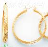 14K Gold Swiss Cut Earrings