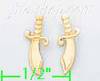 14K Gold Light Mini Earrings