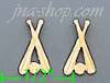 14K Gold Light Mini Earrings