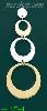 14K Gold Fancy Hoop & Dangling Earrings