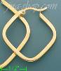 14K Gold Plain & Twist Hoop Earrings