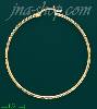 14K Gold Dia-Cut Hoop Earrings