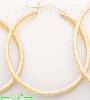 14K Gold Fancy Hoop & Bead Earrings