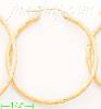 14K Gold Fancy Hoop & Bead Earrings