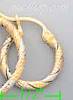 14K Gold Fancy Hoop & Bead Earrings