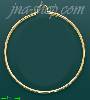 14K Gold Fancy Hoop Earrings
