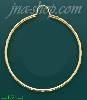 14K Gold Fancy Hoop Earrings