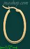 14K Gold Fancy Hoop Earrings