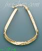 14K Gold Razor-Cut Hoop Earrings