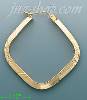 14K Gold Razor-Cut Hoop Earrings