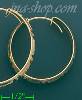 14K Gold 3Color Hoop Earrings