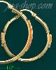 14K Gold 3Color Hoop Earrings