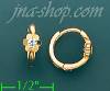 14K Gold Assorted CZ Earrings