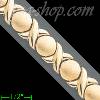 14K Gold Stampato Bracelet 7.25"