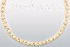 14K Gold Stampato Necklace 17"