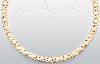 14K Gold Stampato Necklace 17"