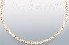 14K Gold 3Color Stampato Necklace 17"