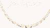 14K Gold Cleopatra Necklace 17"