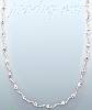 14K Gold Fancy CZ Designs Necklace 17"