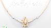 14K Gold Turtle Designs Necklace 17"