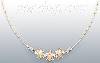 14K Gold Turtle Designs Necklace 17"