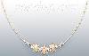 14K Gold Turtle Designs Necklace 17"