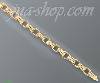 14K Gold Fancy Designs Bracelet 7.25"