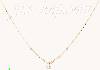 14K Gold Light Fancy Necklace 17"