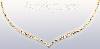 14K Gold Villas & Bolas Necklace 17"