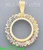 14K Gold Bola Collection Charm Pendant