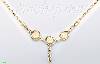 14K Gold Bola Collection Necklace 17"