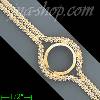 14K Gold Bola Collection Bracelet 7"