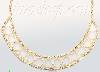 14K Gold Bola Collection Necklace 17"
