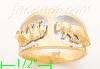 14K Gold Panther Collection Ring