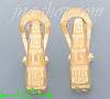 14K Gold Greek Designs Earrings