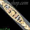 14K Gold Dia-cut Designs Bracelet 7.25"