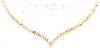 14K Gold Dia-cut Designs Necklace 17"